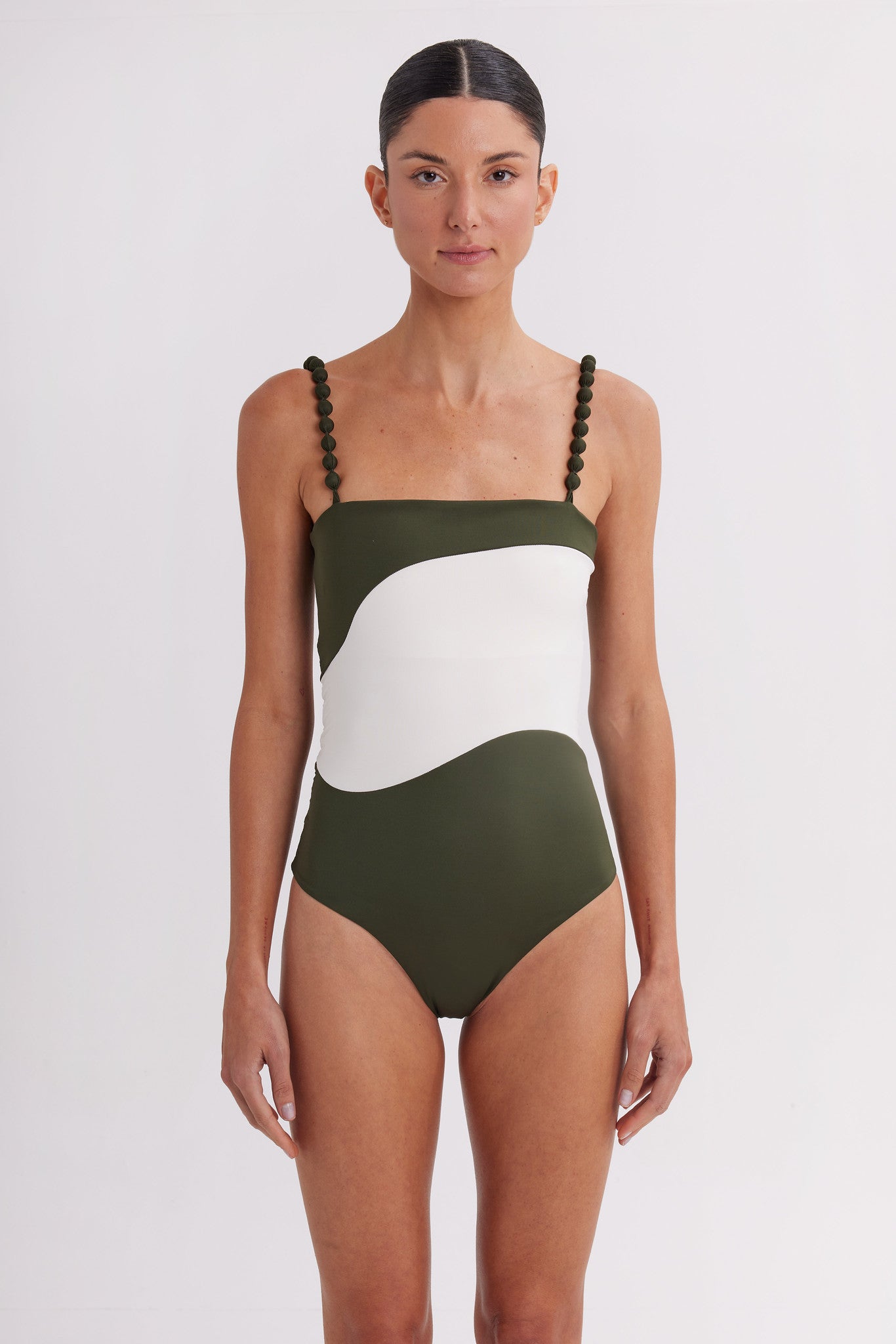 LARA ONE PIECE MILITARY RIVOR
