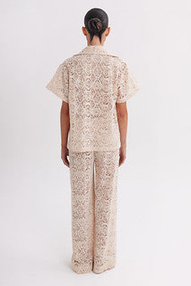 SIMONE BEIGE SET PANTS