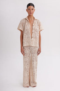 SIMONE BEIGE SET PANTS