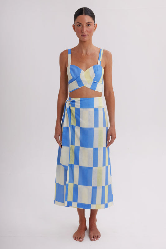 GEENA SAMIRA COASTAL SET SKIRT