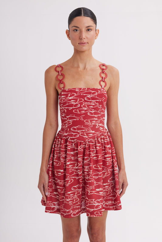 INDIGO MINI DRESS CORALLE