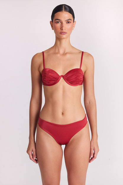 RHEA ALICE EMBER BIKINI RED