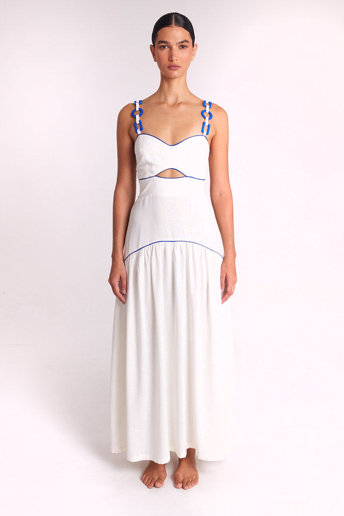 ADARA DRESS MARE IVORY