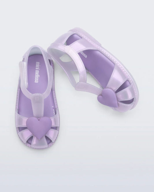 MINI MELISSA HIP HEART BALLERINA LILAC