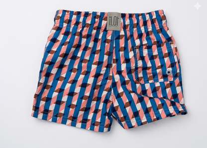 SHORT KIDS CUADROS
