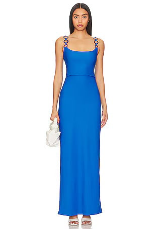 BAHAMA BLUE MAXI DRESS