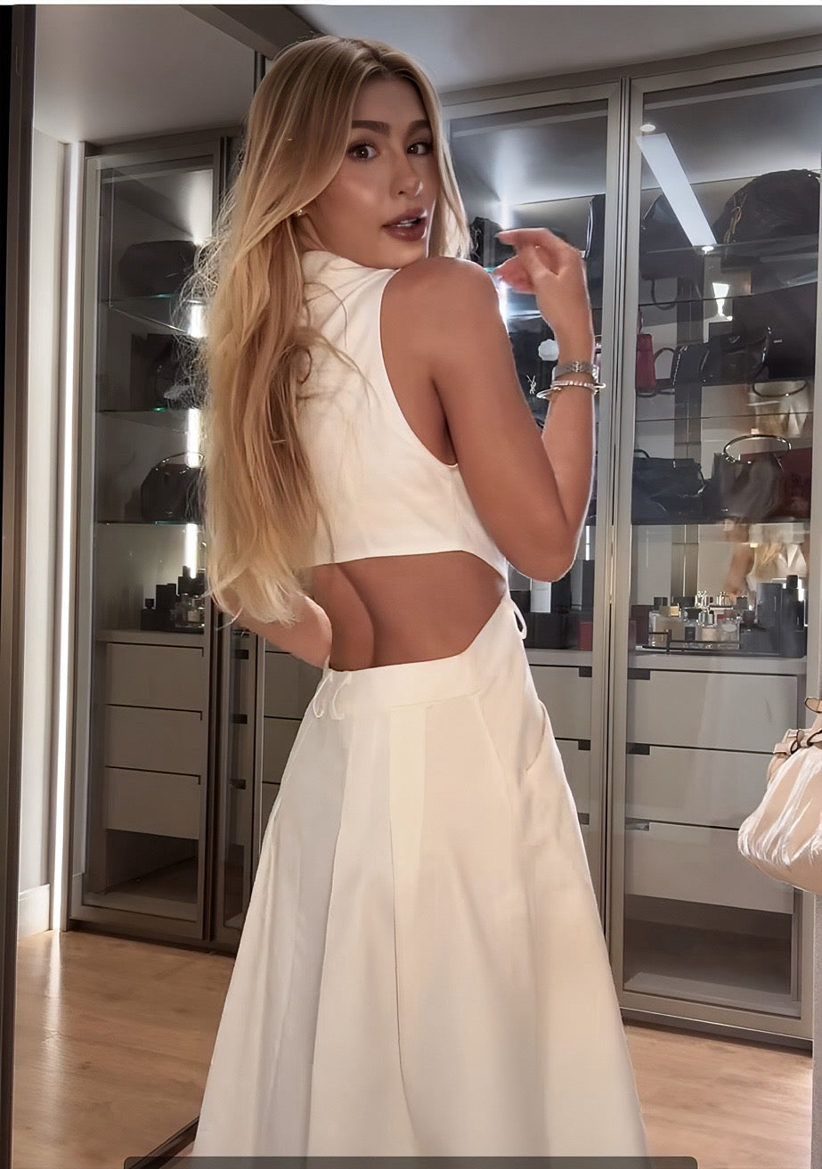 DRESS ABERTURAS LATERALES BOTONES