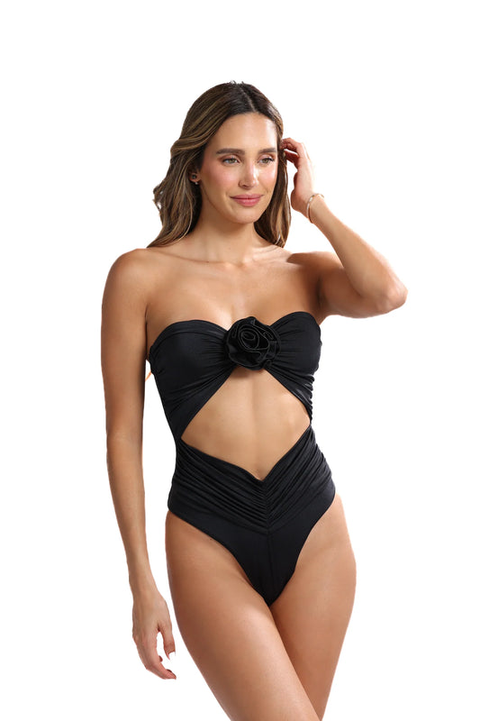 BLACK ROSE ONE PIECE