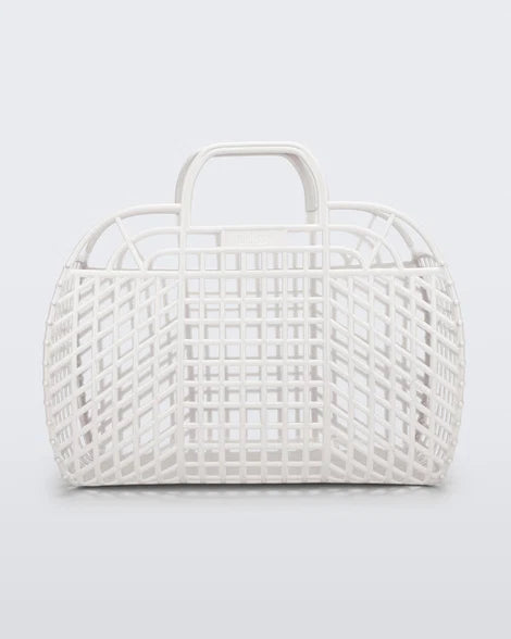MELISSA REFRACTION BAG II WHITE