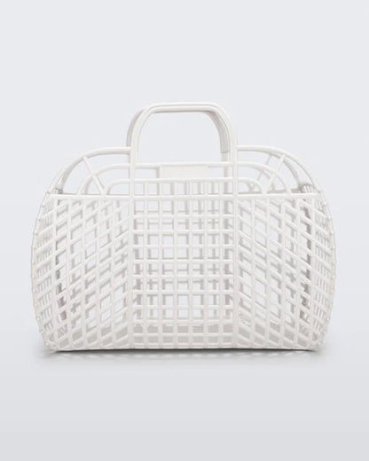 MELISSA REFRACTION BAG II WHITE