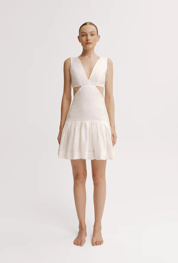 MINI DRESS CLEO CREAM