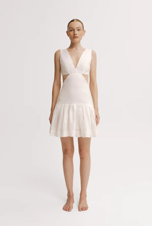 MINI DRESS CLEO CREAM