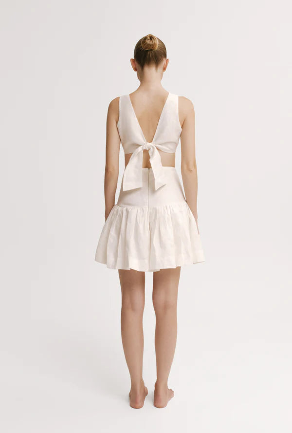 MINI DRESS CLEO CREAM