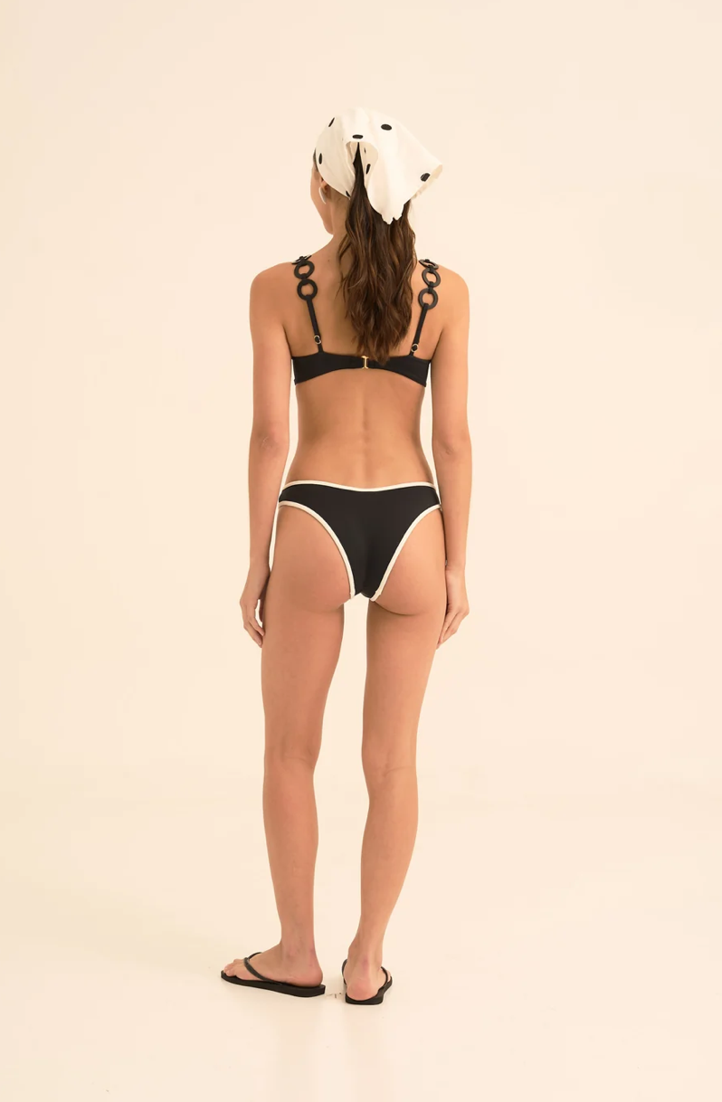 IVORY BLACK CAIPIRINHA BIKINI