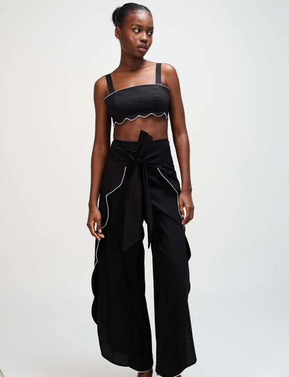 LYSANDRA SET PANTS BLACK