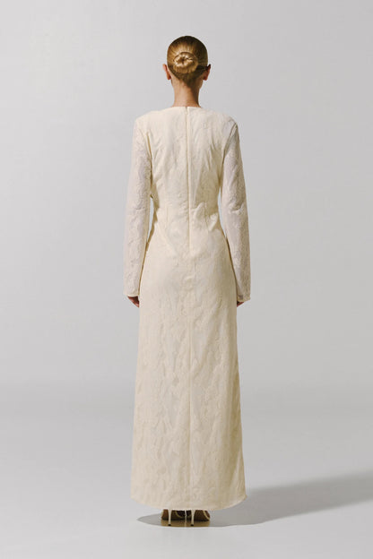 MANOLA DRESS WHITE