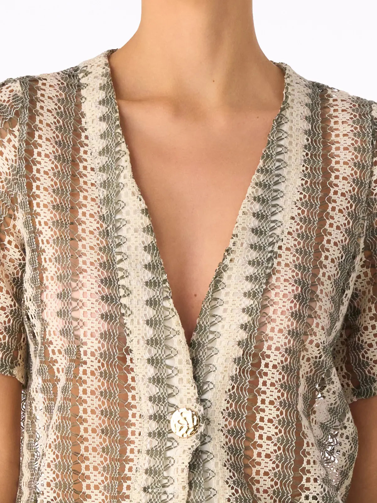 BLANCO NAIR ZAMIA SET SHORT