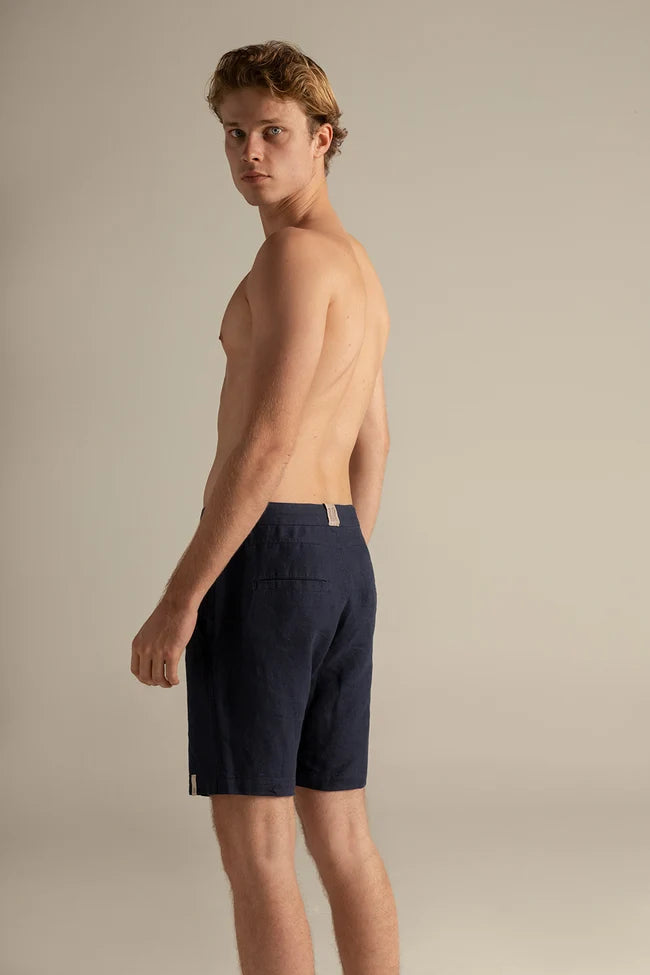 BERMUDA RIVIERA CLASSIC FIT LINEN