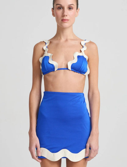 OLIVINE SKIRT BLUE