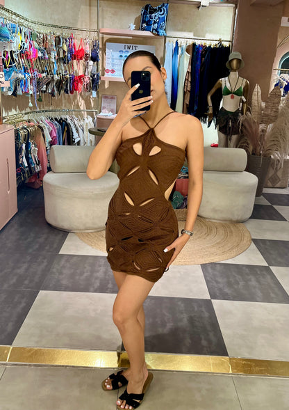 VESTIDO DE PUNTO CORTO