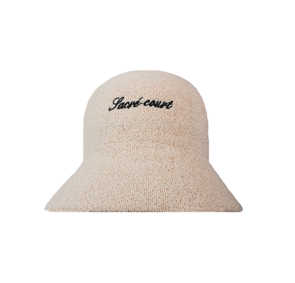 BUCKET TEJIDO BEIGE