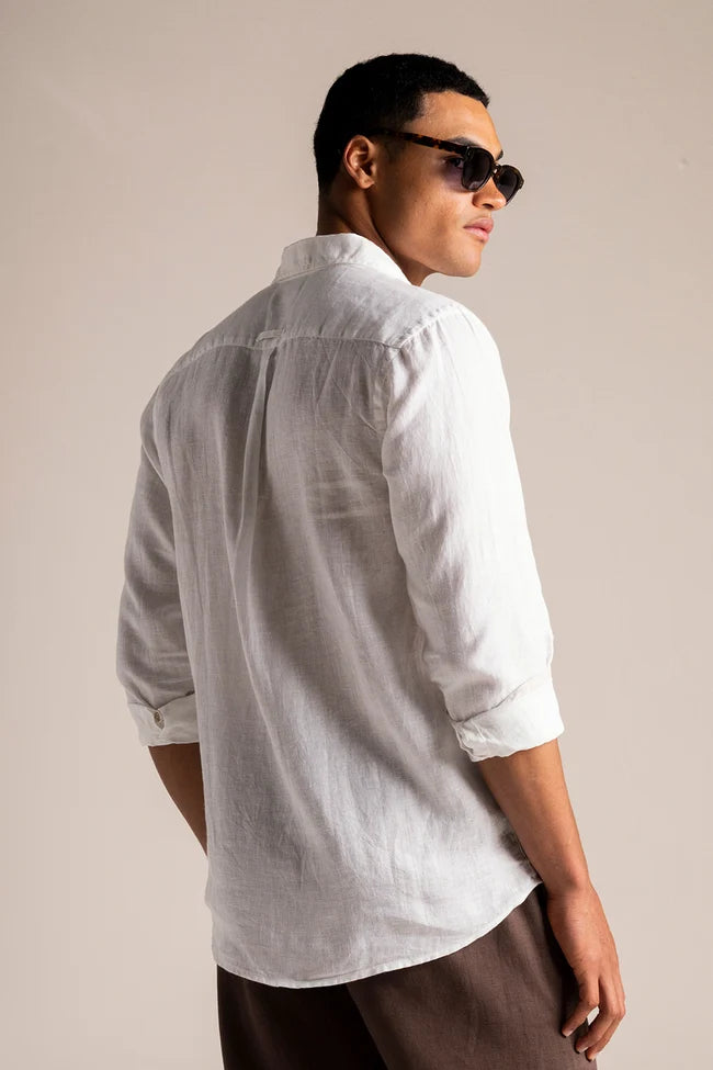 T-SHIRT CLASSIC WHITE LINEN