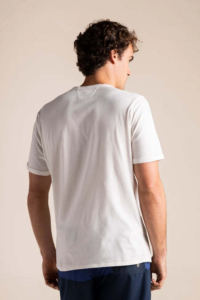 T-SHIRT JAMAICA WHITE LINEN
