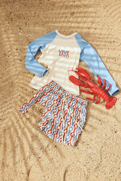 T-SHIRT KIDS LYCRA LOBSTER