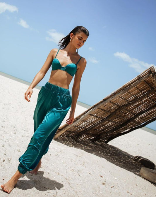 Dark Turquoise PANTS