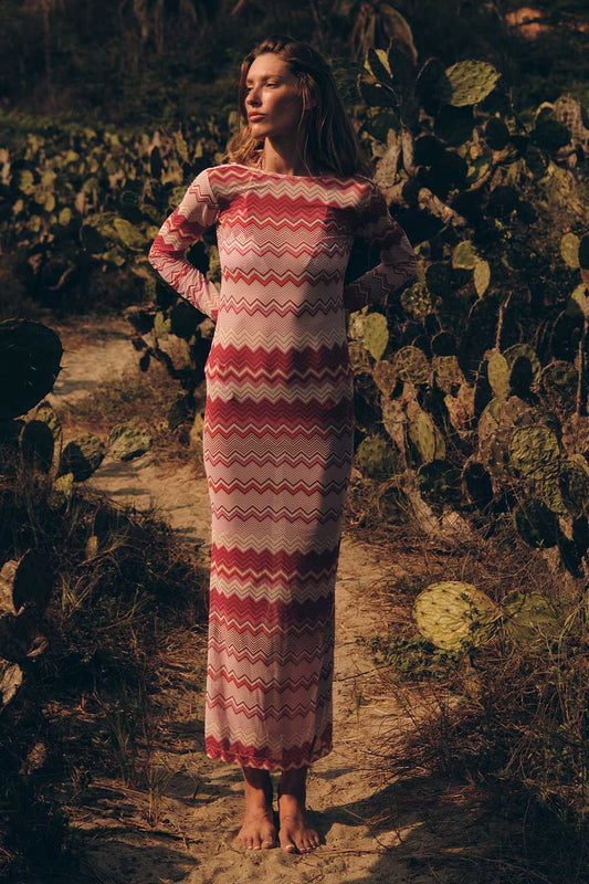 ROSE WAVE DRESS