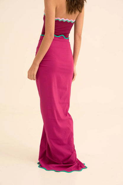 LUMI MAXI SARONG WINE