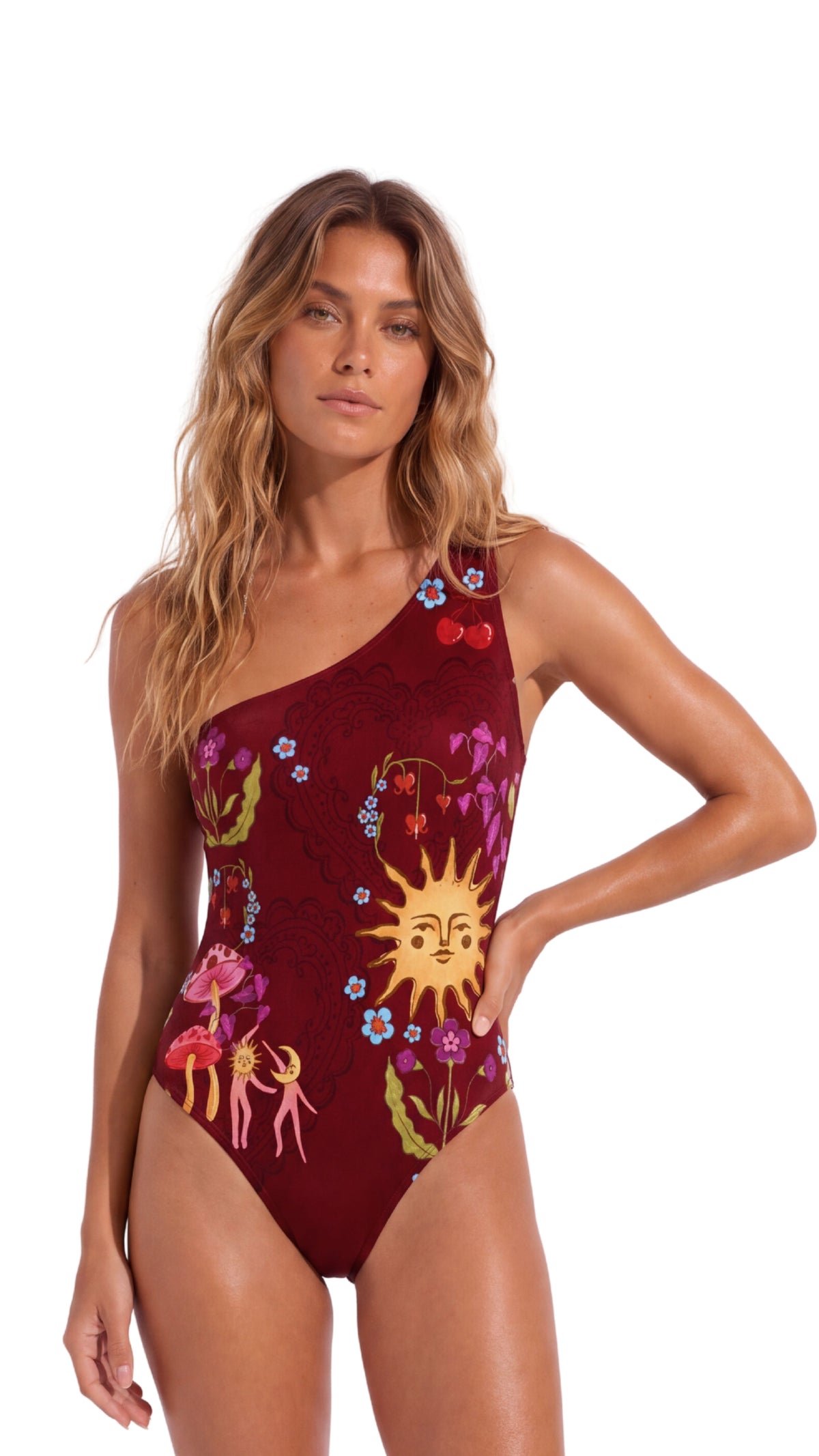 ONE SHOULDER ONE PIECE LOVESSENCE