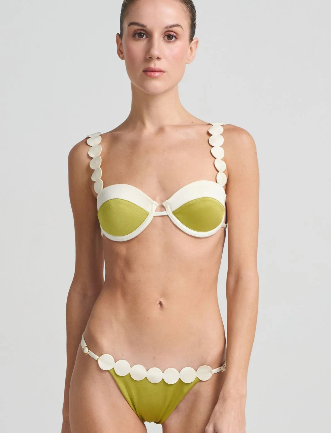 SOLARA TRIANGLE BIKINI OLIVE