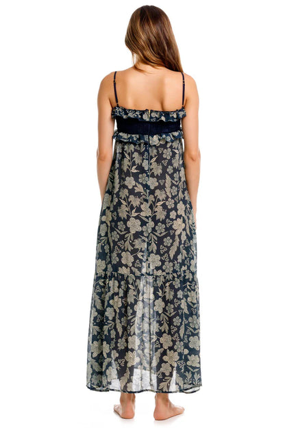 AMARANTA FIORE DRESS LONG