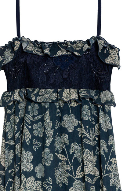 AMARANTA FIORE DRESS LONG