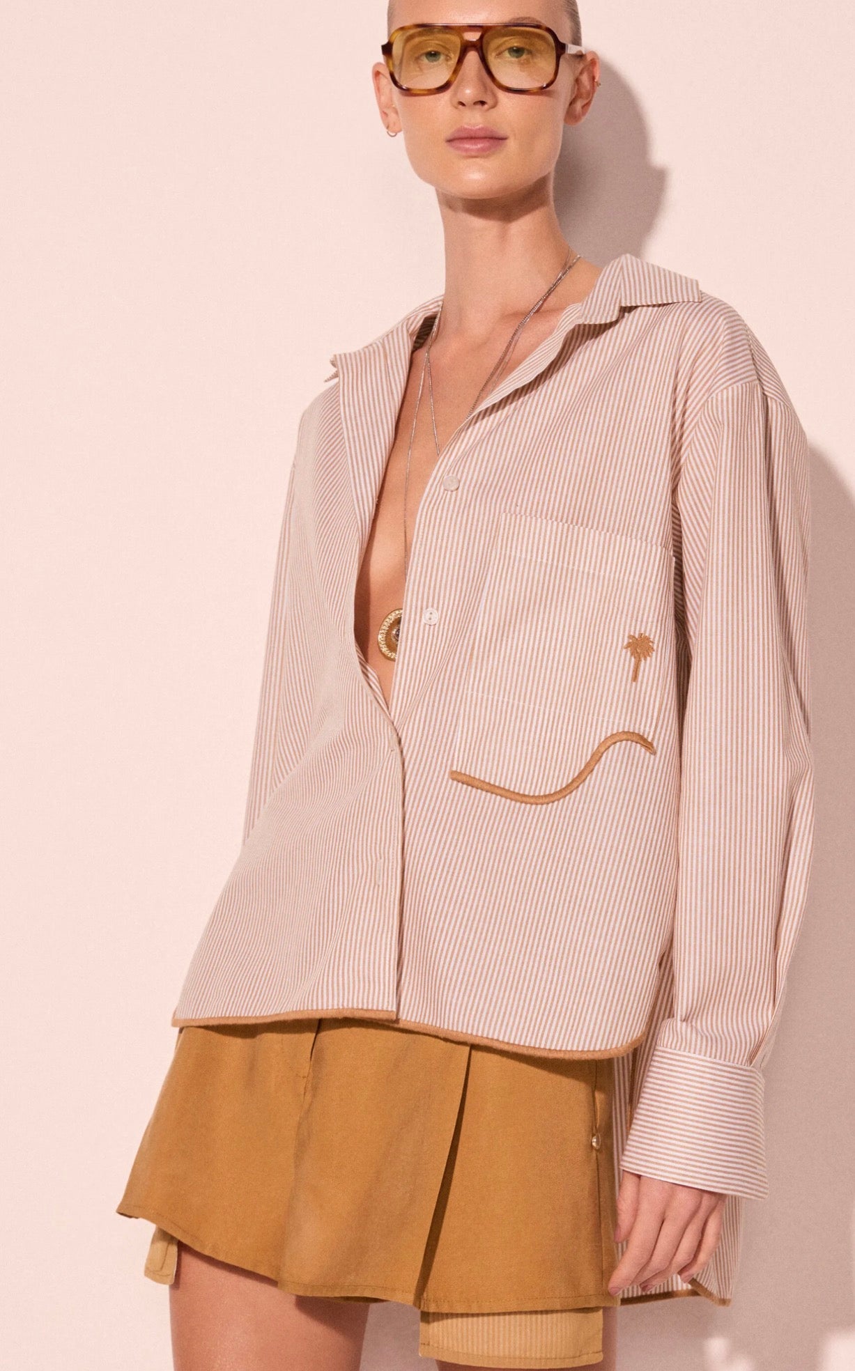 CAMISA MANGA LONGA CÚRCUMA