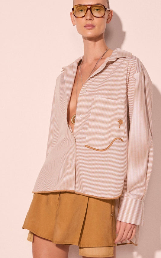 CAMISA MANGA LONGA CÚRCUMA
