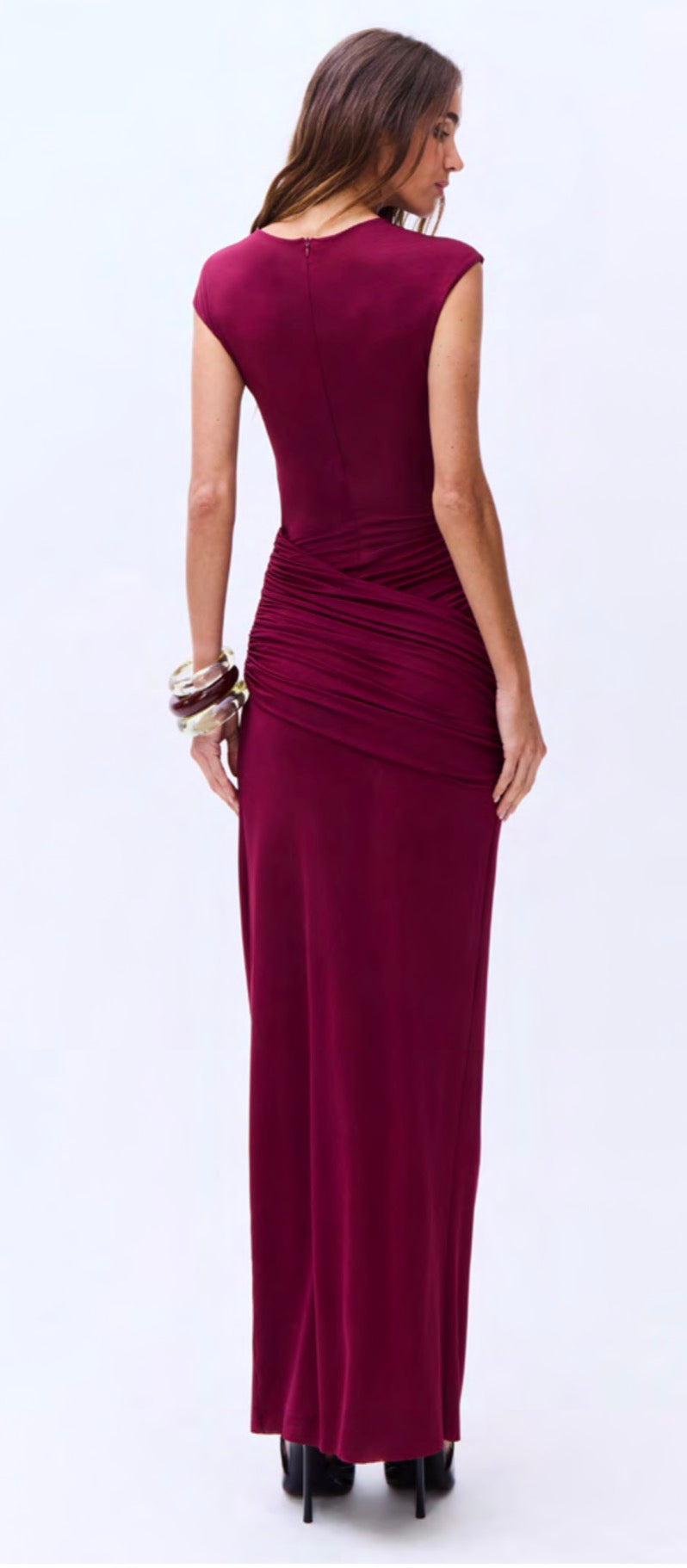 DRESS SAFIRA BORDO FINE
