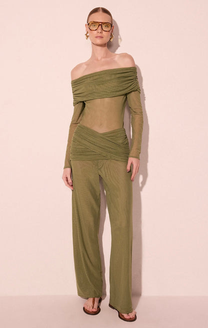 PANTS VERDE AROMA MESH