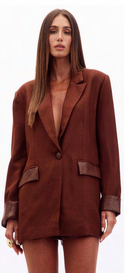 ELLA LINEN BLAZE