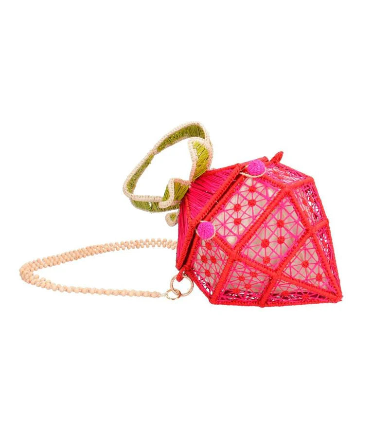 STRAWBERRY RED HANDBAG