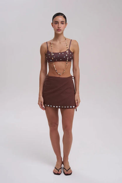 MAGIA COCO NACAR SKIRT
