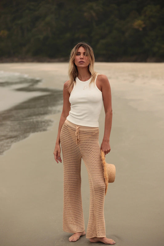 PANTS TULUM BEGE IVORY
