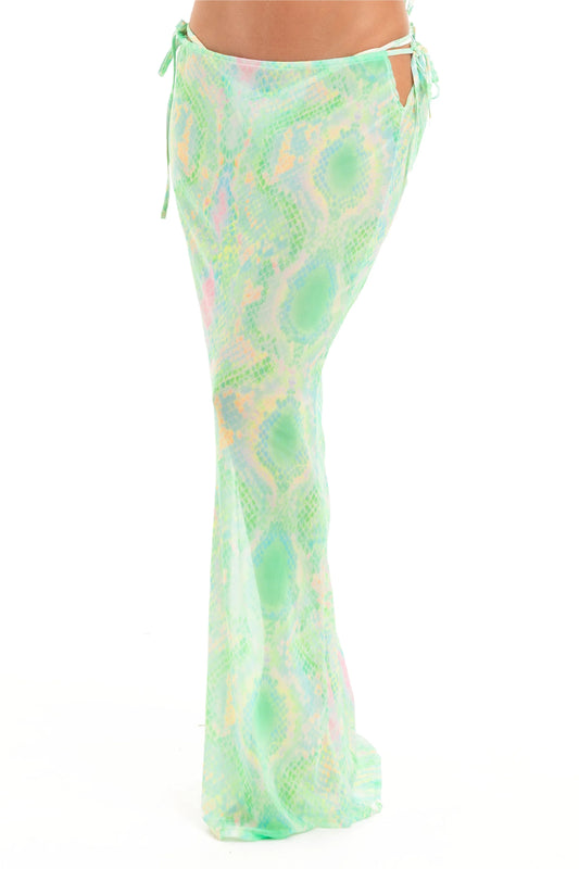 OPALINE AQUA DELINA MAXI SKIRT