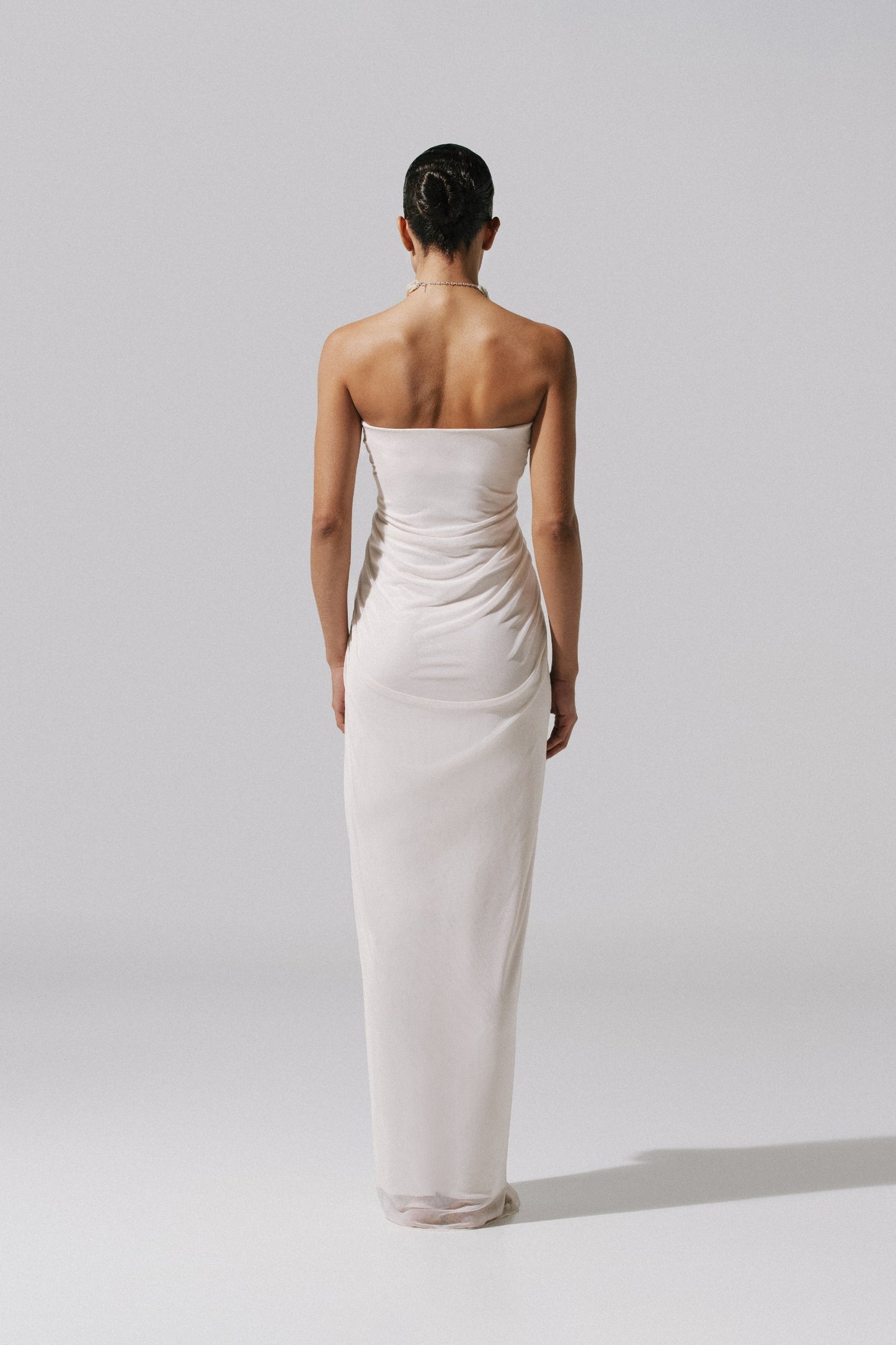 LENA MAXI DRESS IVORY