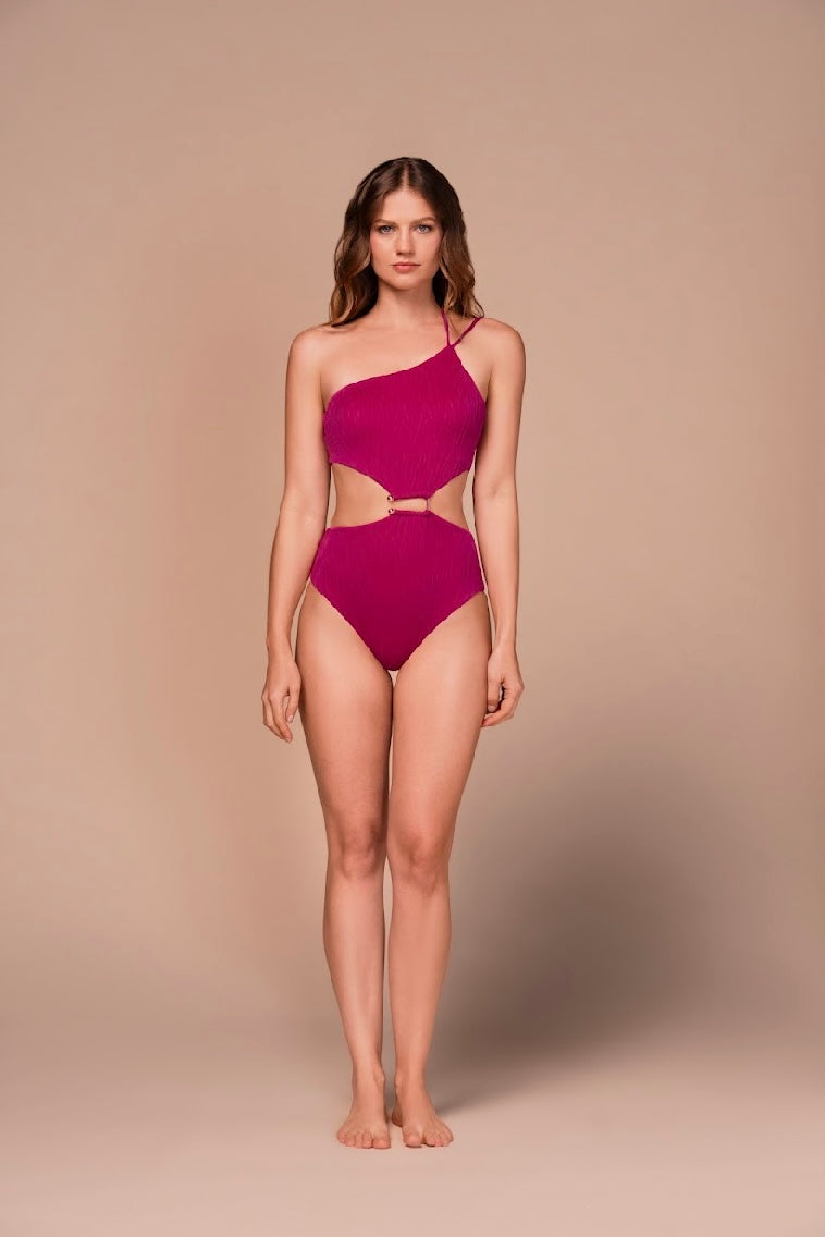 VIRGINIA CERISE ONE PIECE