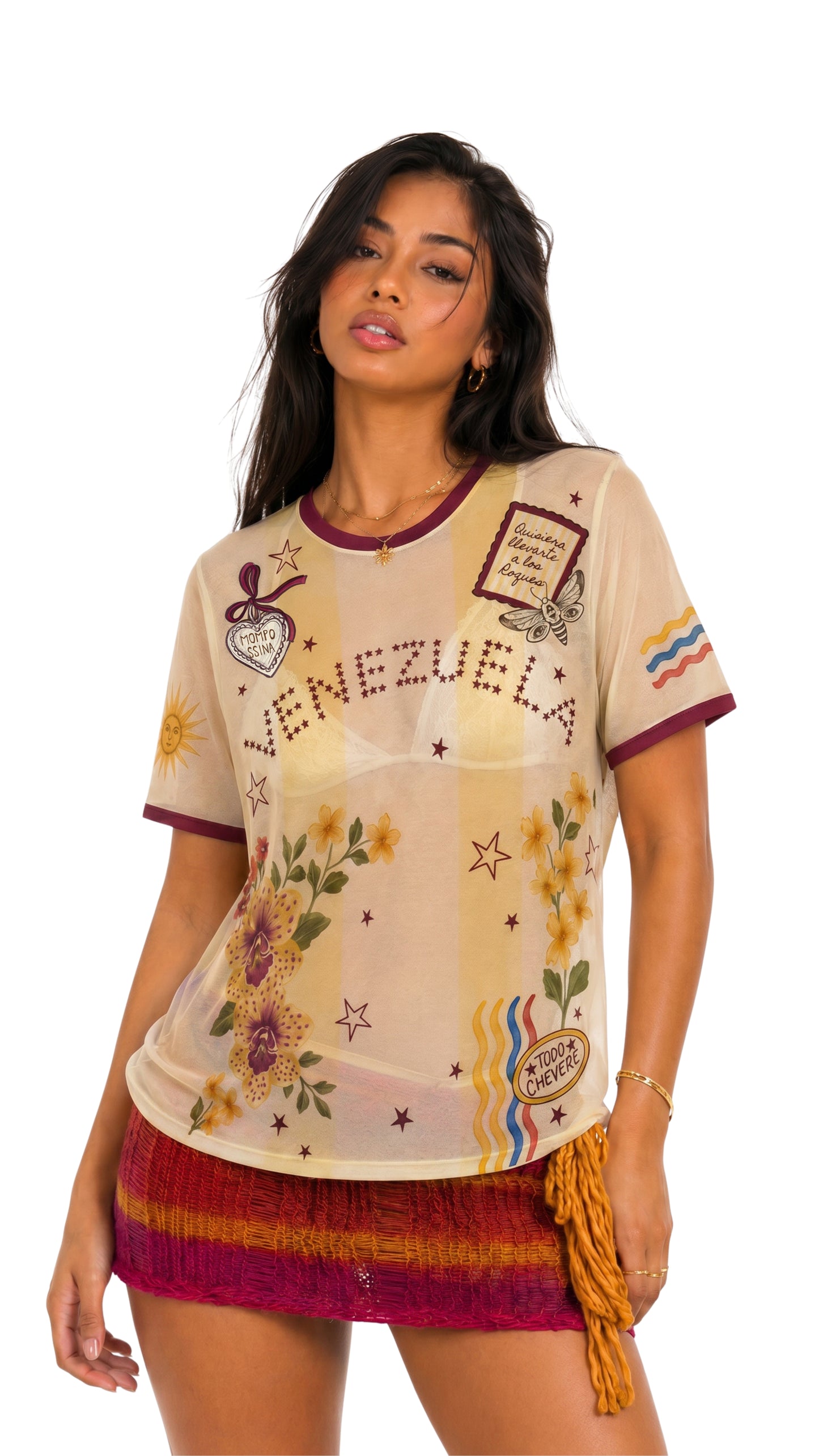 Venezuela Mesh Shirt