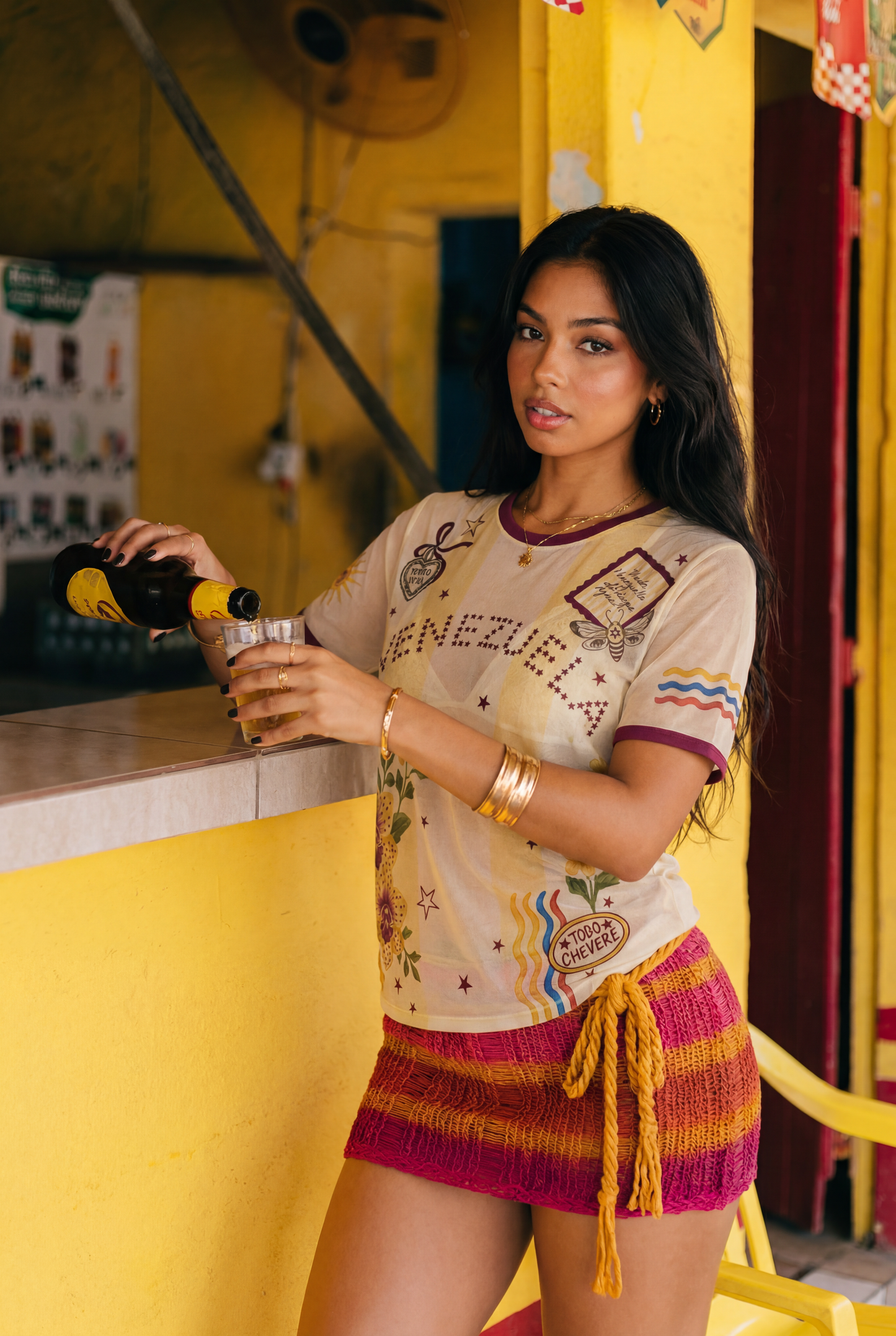 Venezuela Mesh Shirt