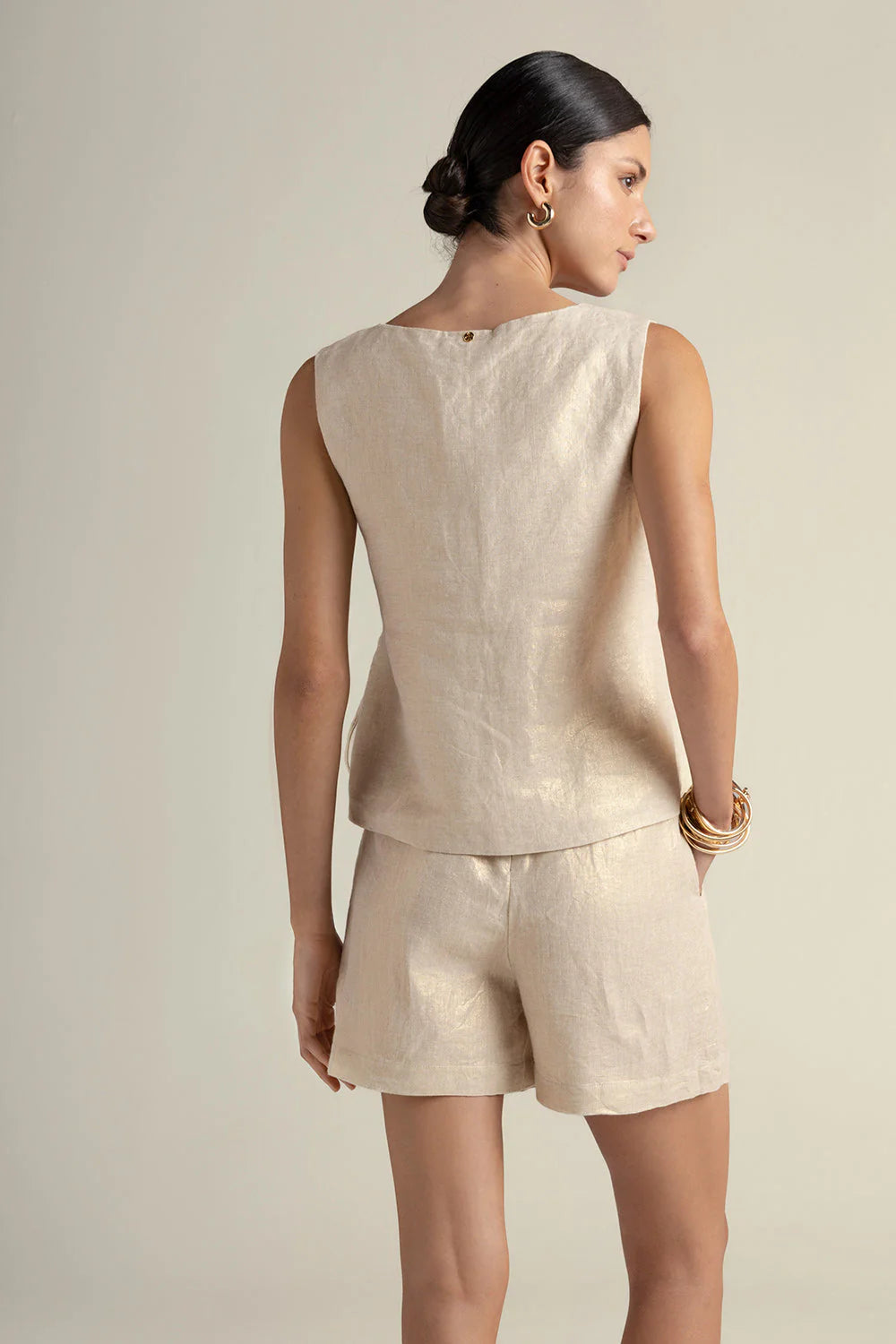 SET BEIGE BRILLANTE