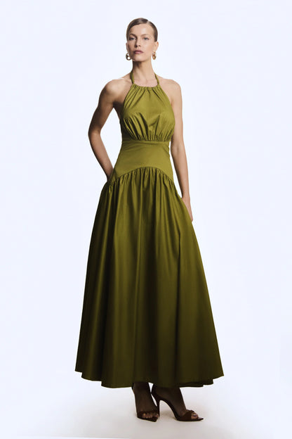 VESTIDO CORTE HALTER